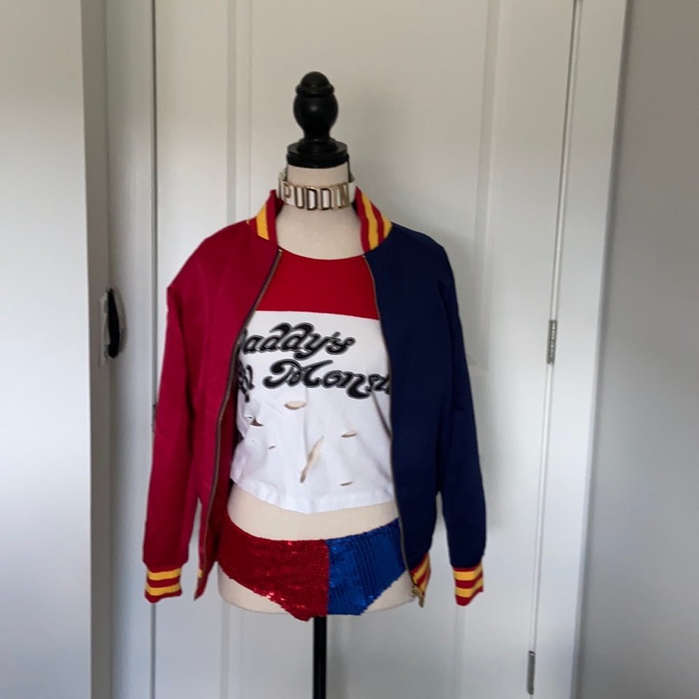 Harley Quinn Suicide Squad Complete Costume Sz S